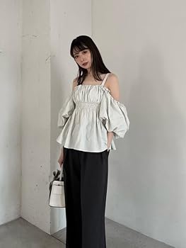 新品未使用FRAY I.D 4wayペプラムブラウス　イエロー FRAY I.D（フレイアイディー）の「4wayペプラムブラウス（シャツ
